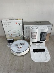【艾爾巴二手】石頭掃地機器人S7+S7專用自動集塵座 白 #二手掃地機器人#桃園店00059