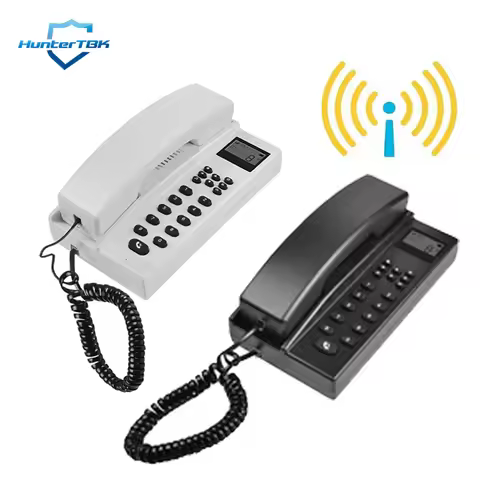 Wireless Intercom Phone System 433MHz Audio Handsets Telephone Communication System for Hotel Wareho
