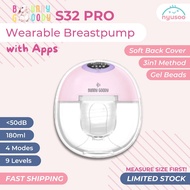 Bunny Goody S32 Pro Smart Wearable Breast Pump with Bluetooth Phone Apps