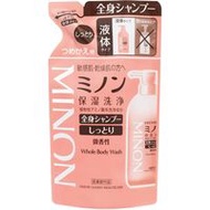 MINON 全身洗髮精 保濕型 補充裝 380ml