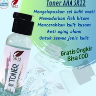 Toner Wajah AHA SR12 Skincare Bpom Perawatan Kecantikan Wajah