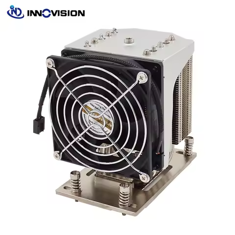 New IPFS Heatsink 4U AMD SP3 CPU Cooler with Fan 5 Copper Heat Pipe TDP up to 280W for AMD EPYC Seri