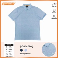 FDL Textured Polo Tees -Light Blue