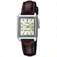 Vintage Square Watch | LTP-V007 Series Women's Watch - Classic White Dial & Retro Gold Dial / Black 