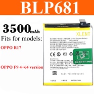 For Oppo R17 F9 Battery BLP681 Battery Replacement