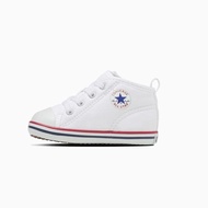 日本限定 Converse BABY ALL STAR N COLORS Z 男/女款 童鞋 小童12-15 基本款 白色紅線/ 12.5 cm