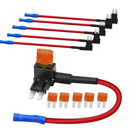 Micro2 Fuse Taps - Upgraded RV Camper Inline Fuse Tap, 12V ATR Add-a-Circuit Blade Fuse Tap Adapter