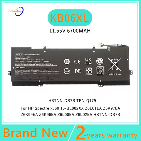 KB06XL Laptop battery For HP Spectre X360 15-B Series 15T-BL100 15T-BL101NG HSTNN-DB7R TPN-Q179 9024