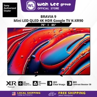 Sony BRAVIA 9 75" 85" Inch K-XR90 TV Sony’s TV Mini LED QLED XR Processor 4K Ultra HD 120Hz Smart TV