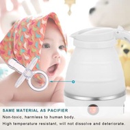 600ML 便攜旅行折疊矽膠電熱水壺 1564 2ndckp psbckp 600ML Easy Carry Traveling Folding Silicon Electric Kettle #旅行