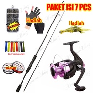 Joran 2 Bagian Carbon Fiber Joran UL Joran BC / joran bc casting 1 set murah / real bc casting full