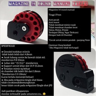 Magazine 14 round manual/ magazine manual rotary/Magazine cnc 14 round