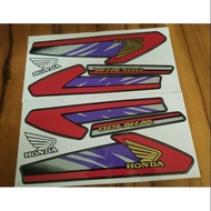 Honda Win 100 red stamp set, model 97