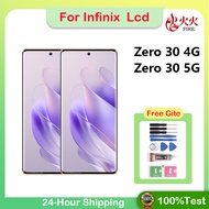 Original For Infinix Zero 30 4G 5G LCD LCD Display Touch Screen Assembly With Frame Replacement Part