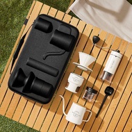 💥Hot Sale💥Yuanle Hand-Brewed Coffee Set Outdoor Camping Coffee Equipment Portable Travel Coffee Make