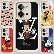 M-62 Mickey Mouse White Casing for VIVO V50 Lite V23 Y31 Y53s V23E Y51S Y33 Y75 V25 Y51 Y200 V25E Y5