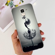 ปลอกซิลิโคนสำหรับ Samsung Galaxy J6 2018เคส J600 J600F เคสลายการ์ตูนน่ารักสำหรับ Samsung Galaxy J6 P
