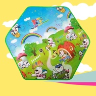 Hexagon Playpen Mat, Baby Playmat Fits Regalo Play Yard and hiccapop PlayPod Portable Playpen, 6 Pan