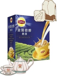 立頓 即沖金裝倍醇奶茶20包(16.5g/20bags)