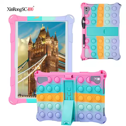 Silicone Cover Case For Teclast M40 Plus TLC005/P40HD TAL001/P30HD P30S/MUZ MUPAD L10 10.1 INCH Tabl