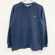 二手2000年代Nike運動衫/運動鞋，復古款，海軍藍，M碼