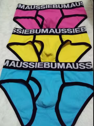 Aussiebum Men Underwear Briefs Swimwear Slip Triangle Low Rise Capsular Elasticity Body Bag Hugging 
