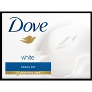 全新DOVE BAR多芬 柔嫩潔膚塊香皂一盒 100g White beauty bar 含1/4乳霜..能呵護讓肌膚柔嫩又光滑