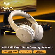 AULA | Gaming Headphones Over-Ear Gaming-Specific Dual-Mode Bluetooth Wireless with Mic