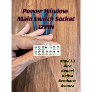 PERODUA MYVI ALZA VIVA KEMBARA KENARI KELISA SAGA BLM FLX TOYOTA AVANZA POWER WINDOW MAIN SWITCH SOC