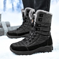 Men Shoes Men Shoes Boots Snow Boots Plus Cotton Large Size Long Tube Hokkaido Travel Skiing Handy T