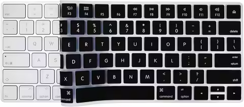 Silicone Desktop PC Magic Keyboard Cover Skin for iMac Magic Keyboard MLA22LL/A A1644 (2015 Latest M