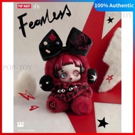 POPMART Skullpanda Plush 6KHZ Europe Limited Figure pop mart skullpanda 6000HZ plush keychain pendan