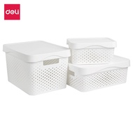 Deli Storage Box Plastic With Lid With Handle Space Saving