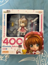 全新 第一版 Goodsmile 黏土人 400  百變小櫻 木之本櫻 庫洛魔法使 card captor Sakura