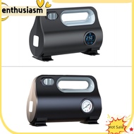 ENT Tire Inflator Portable Air Compressor, Wireless Air Pump For Car Tires, Pressure Display Tire Pump With Emergency