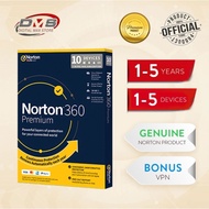 Genuine Norton 360 Premium Antivirus -- Latest Version