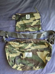 Japanese Hemings Soleil Folding Bag+accessory bag  斜背包 連小包