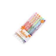 百樂（PILOT）Juice果汁系列超極細0.38mm凝膠墨水原子筆 6色組