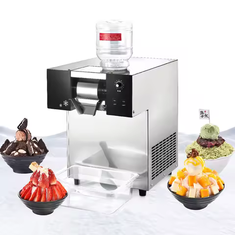 Snow Flake Ice Bingsu Machine Air Cooling Auto Bingsu Machine Shaver Machine for Sale Korean Ice Cre