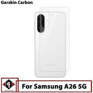Garskin Samsung A26 5G Skin Carbon Hydrogel Anti-Fungus Screen Protector
