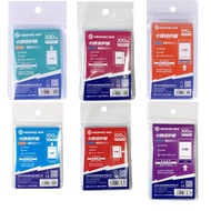 (SG SELLER) 100pcs Soft Card Sleeves 56x87 60.5x88 64.5x89mm Kpop Photocard Protector TCG Pokemon On