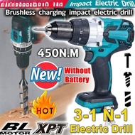 Brand New Brushless Cordless Drill Bit, 13mm 120Nm Electric Torque Drill Bit, 13mm Brushless Hand Dr