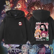 Kaos Kids Hood Shirt Demon Slayer  Kids Hood Shirt 120cm-150cm Kids Hood Shirt Hood 010