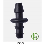 LDPE Micro Fitting - Joiner One Way Outlet Dripper / Nipple (4mm / 5mm) - 100 pcs/pack