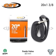 Bicycle Inner Tube 20 x 1 3/8 451 CST Presta Valve 60mm