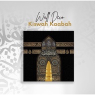 CANVAS KISWAH KAABAH 60x60cm Material CANVAS TARPAULIN