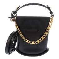 Delvaux Pan Eclat Nano 黑色皮革手提包/單肩包，近全新，1498 [二手] DELVAUX