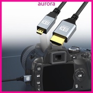 Auro 6x2 3mm Video to Standard 10 5x2 5mm Cable 8K60hz Flawlessly Video Sync Transfer