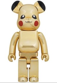 MEDICOM TOY BE@RBRICK Pikachu (Gold Chrome) 1000%