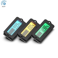 LY6W Lithium Battery Capacity Indicator LCD Percentage Display Lithium Battery Monitor Tester Voltme